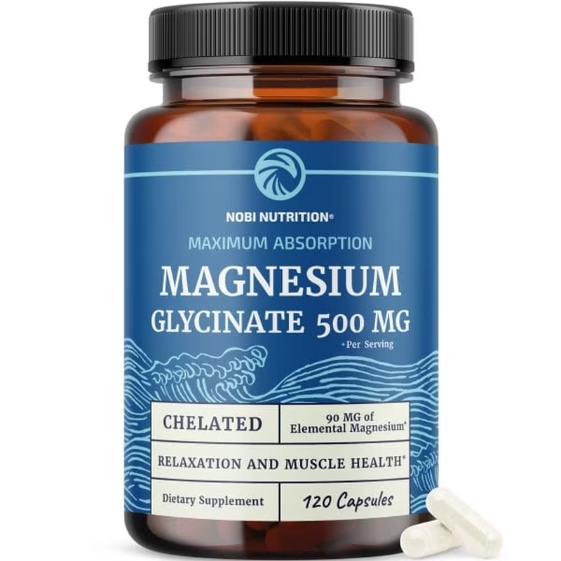 CalmRestore™ High Absorption Magnesium Glycinate 500mg