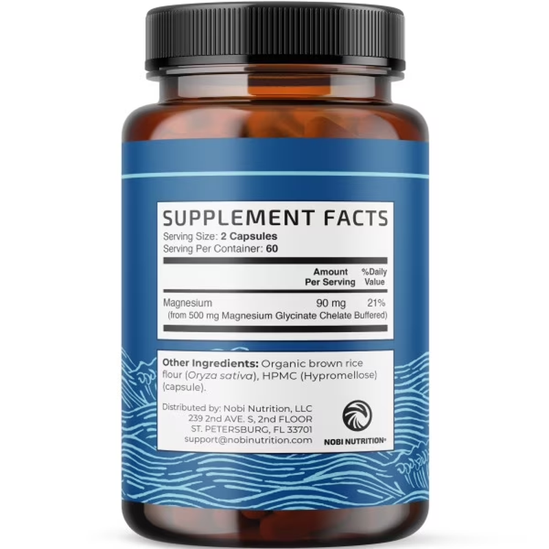 CalmRestore™ High Absorption Magnesium Glycinate 500mg - Image 8