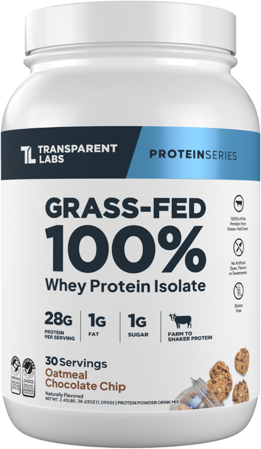 Premium Grass-Fed Whey Protein Isolate