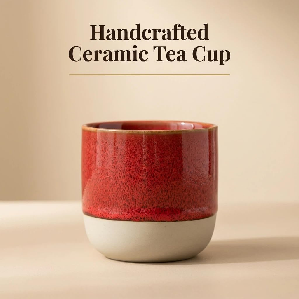 Japanese Ceramic Tea Cup Set - Image 2