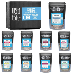 Luxury Loose Leaf Tea Sampler Gift Box – 9 Premium Herbal Blends